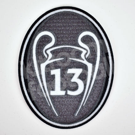 Original spillerudgave 2018-21 UEFA Champions League BOH 13-mærke Real Madrid Sporting ID